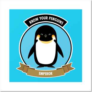 Emperor Penguin - Know Your Penguins Posters and Art